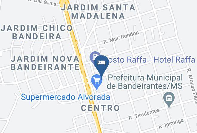 Bandeirantes - Hotel Brasil Bandeirantes Ms Maps