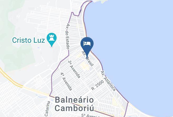Balneario Camboriu - Hotel Brasil Express Maps