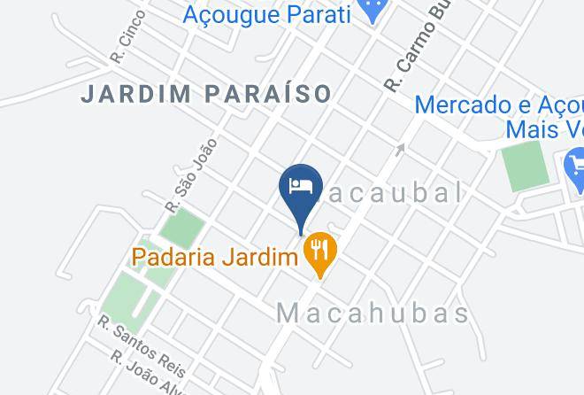 Macaubal - Hotel Brasil Maps