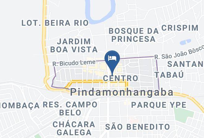 Pindamonhangaba - Hotel Brasil Maps
