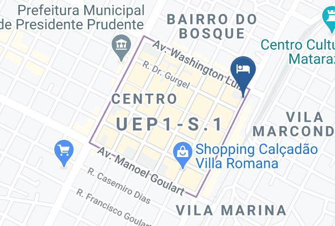 Presidente Prudente - Hotel Brasil Maps