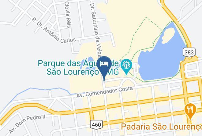 Sao Lourenco - Hotel Brasil Em Sao Lourenco Mg Maps