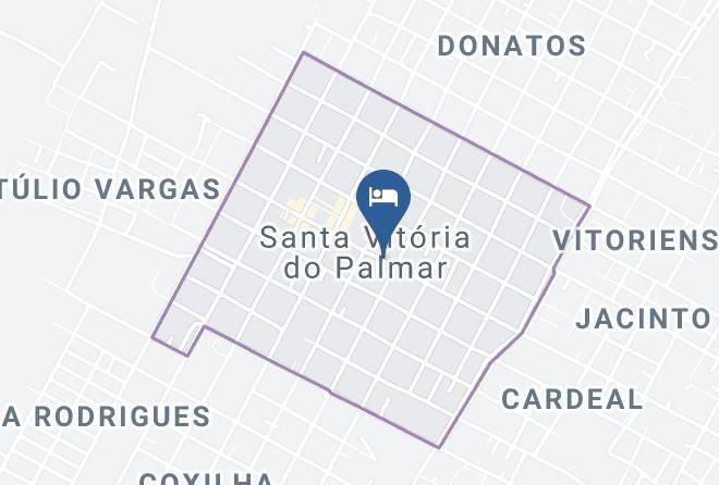 Santa Vitoria Do Palmar - Hotel Brasil Maps