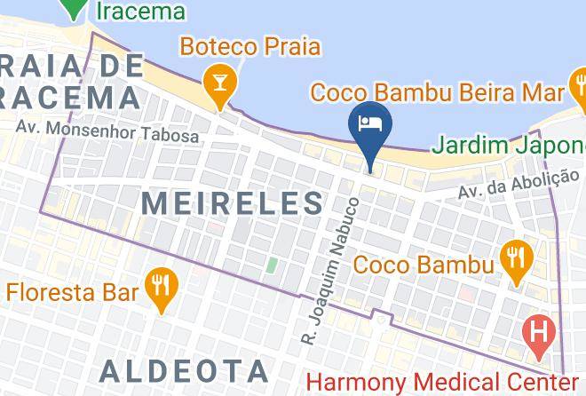 Fortaleza - Hotel Brasil Tropical Maps