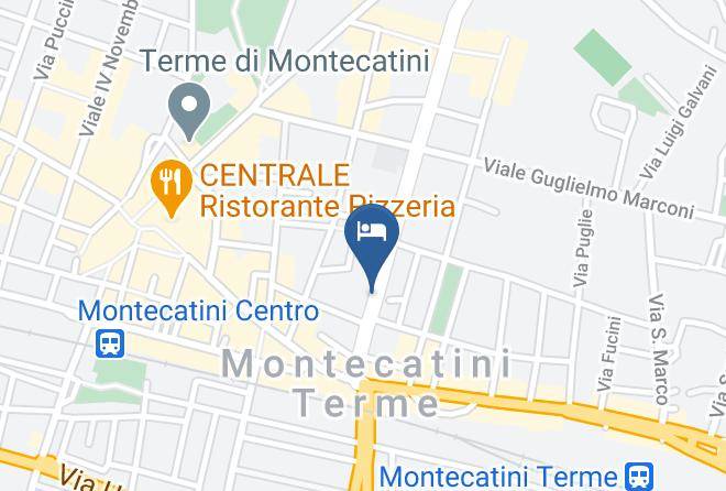Pistoia - Hotel Brasile Montecatini Terme Maps