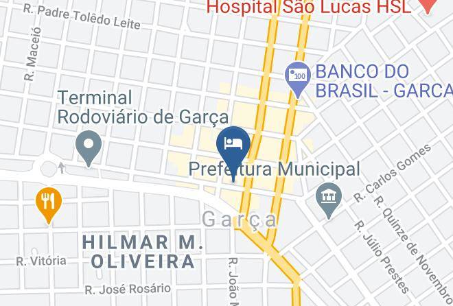 Garca - Hotel Brasileiro Maps