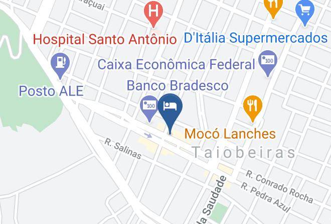 Taiobeiras - Hotel Brasilia Taiobeiras Maps