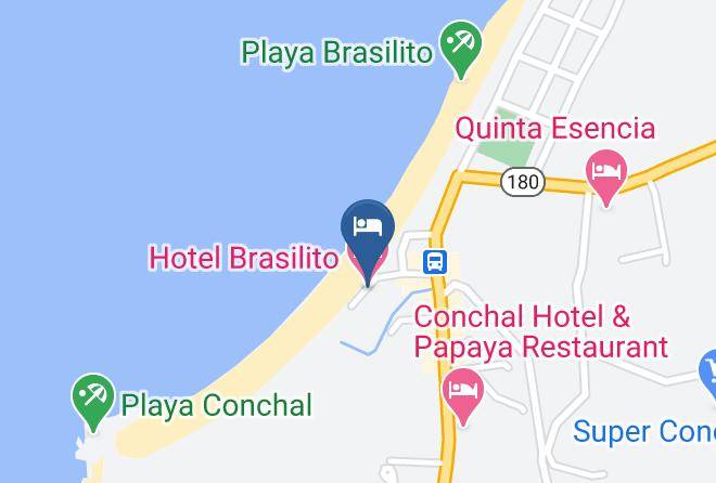 Santa Cruz - Hotel Brasilito Maps