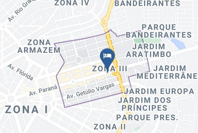 Umuarama - Hotel Brasitalia Maps