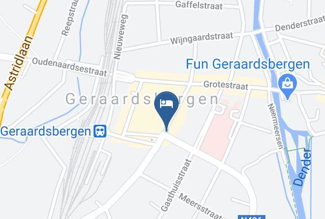 East Flanders - Hotel Brasserie Grupello Maps