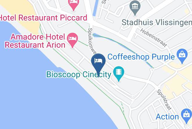 Vlissingen - Hotel Brasserie De Leugenaar Maps