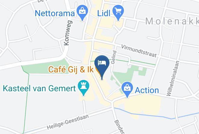 Hotel Brasserie Lounge Bar 'heeren Van Ghemert' Map