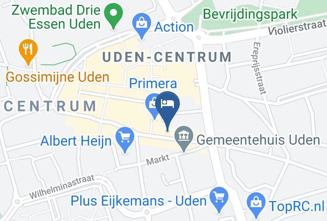 Gemeente Uden - Hotel Brasserie Verhoeven Maps