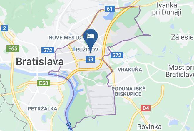 Bratislava Ruzinov - Hotel Bratislava Maps