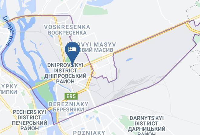 Kyiv - Hotel Bratislava Maps