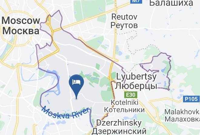 Moscow - Hotel Bratislavskaya 2 Maps