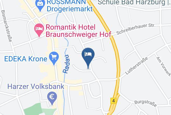 Hotel Brauner Hirsch Map