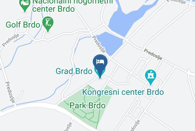 Kranj - Hotel Brdo Maps