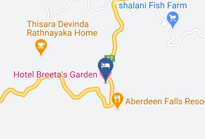 Hotel Breeta's Garden Map