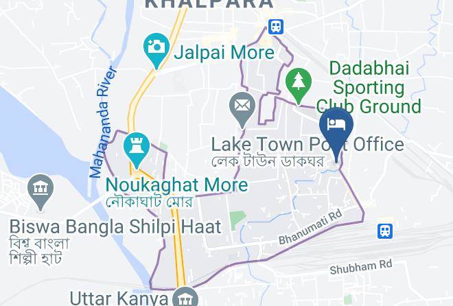 Siliguri - Hotel Breeze New Jalpaiguri Maps