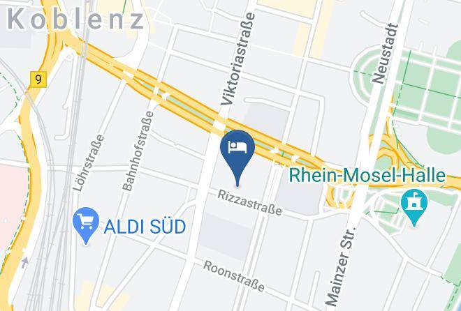 Coblenz - Hotel Brenner Maps