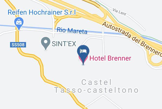 Hotel Brenner Map