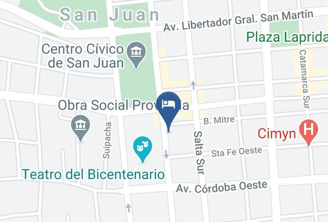 San Juan - Hotel Brescia Maps