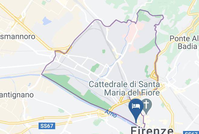 Florence - Hotel Bretagna Heritage Maps