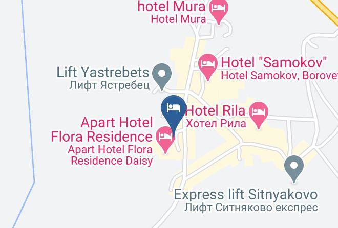 Samokov - Hotel Breza Maps
