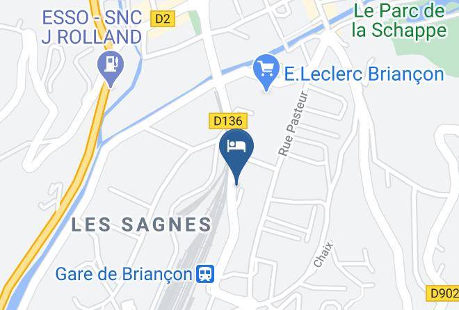 Hotel Briancon Hotel De Paris Serre Chevalier Map