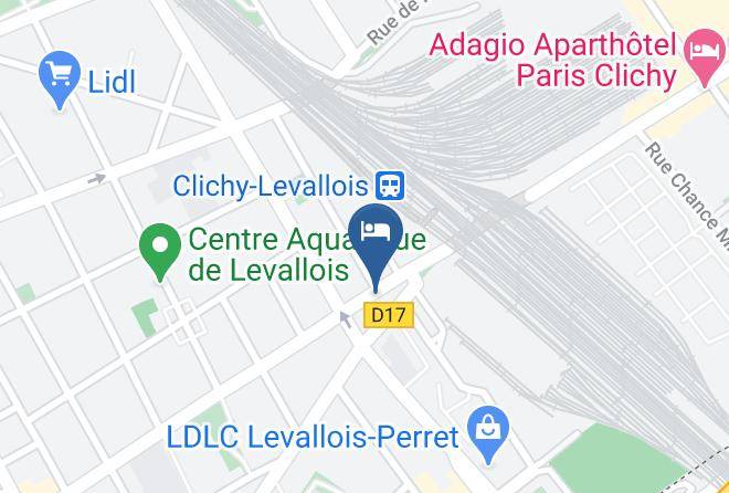 Hauts De Seine - Hotel Briand Maps