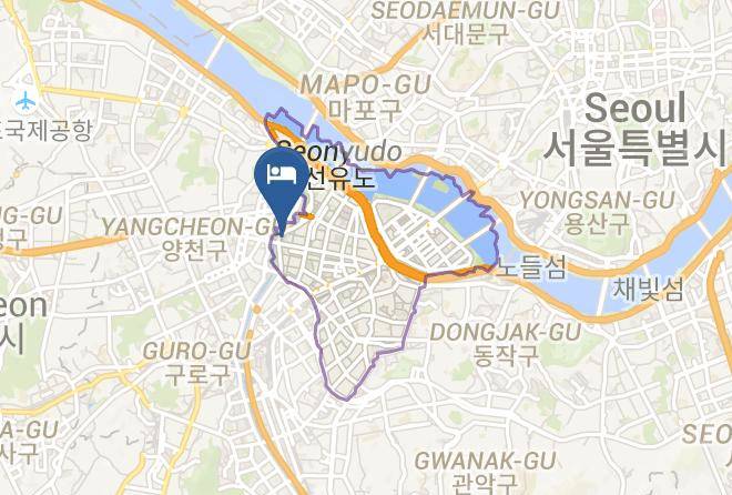 Yeongdeungpogu - Hotel Bridge Maps