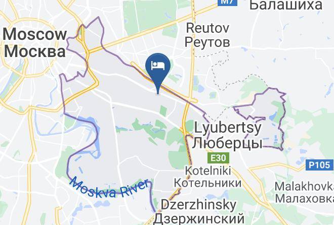 Moscow - Hotel Brigantina Maps