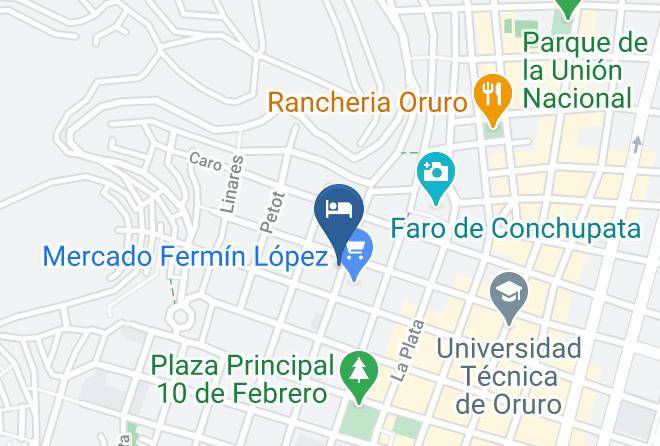Cercado - Hotel Briggs Maps