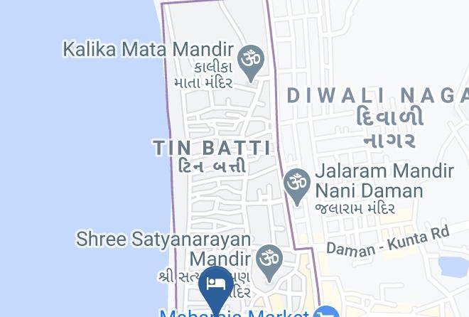 Daman - Hotel Brighton Maps