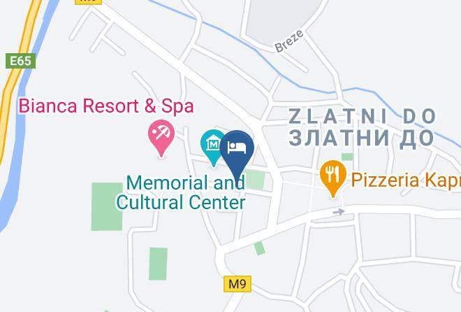 Hotel Brile 3 Star Map