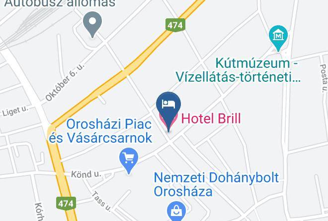Oroshaza - Hotel Brill Maps