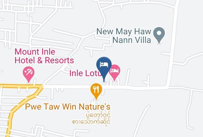 Taunggyi - Hotel Brilliant Maps