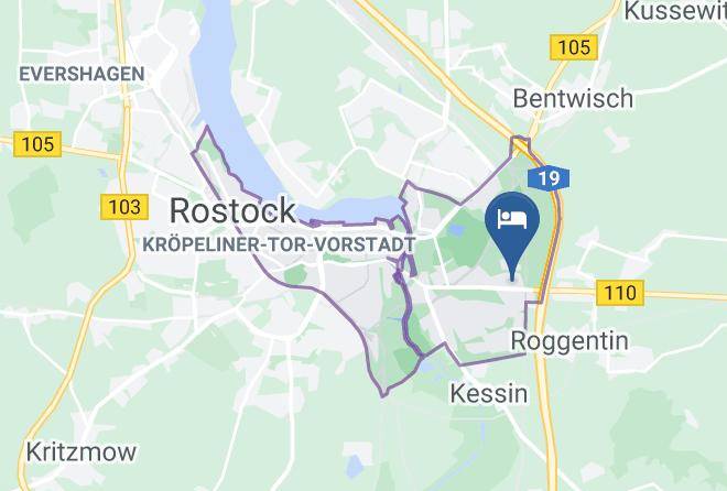 Rostock - Hotel Brinckmansdorf Maps