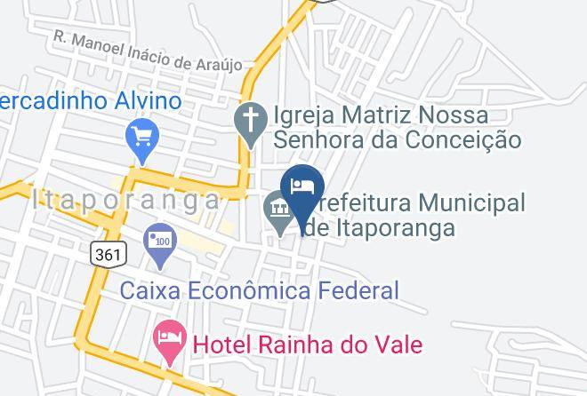 Itaporanga - Hotel Brisa Do Vale Maps