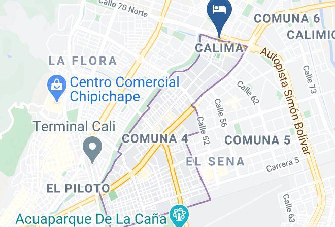 Hotel Brisas De Calima Map