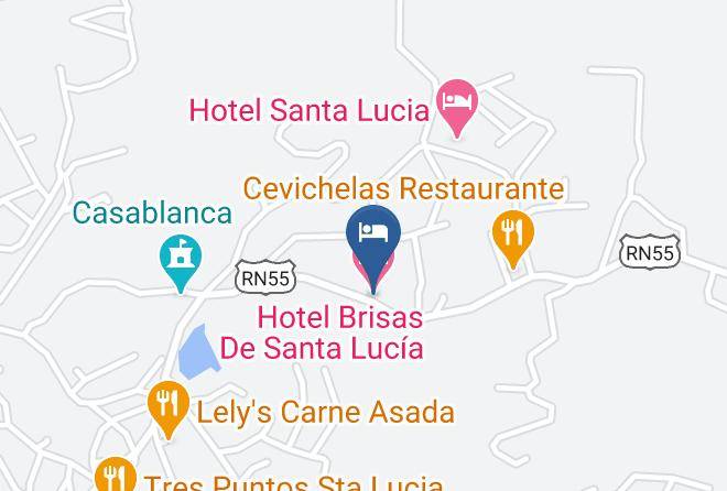 Santa Lucia - Hotel Brisas De Santa Lucia Maps