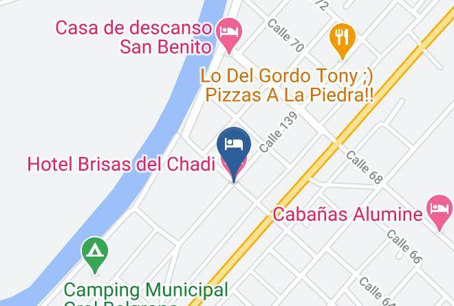 General Belgrano - Hotel Brisas Del Chadi Maps