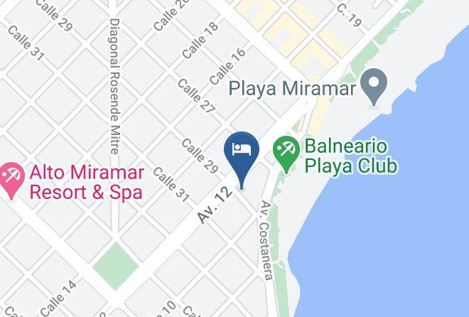 General Alvarado Partido - Hotel Brisas Del Mar Maps