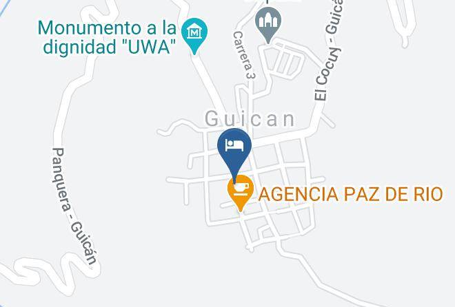 Hotel Brisas Del Nevado Map