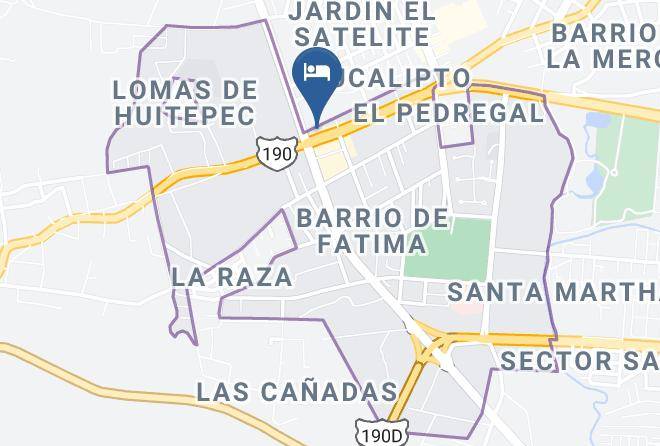 San Cristobal De Las Casas - Hotel Brisas Express Maps