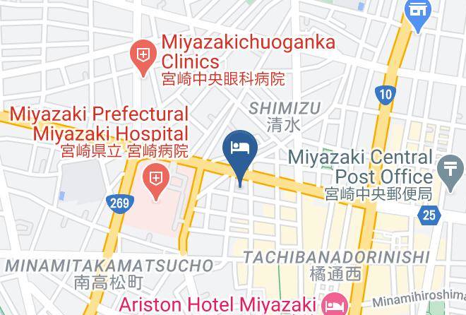 Miyazaki City - Hotel Brisbane's Maps