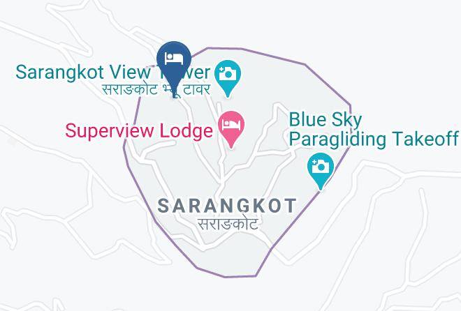 Pokhara - Hotel Brisha Maps