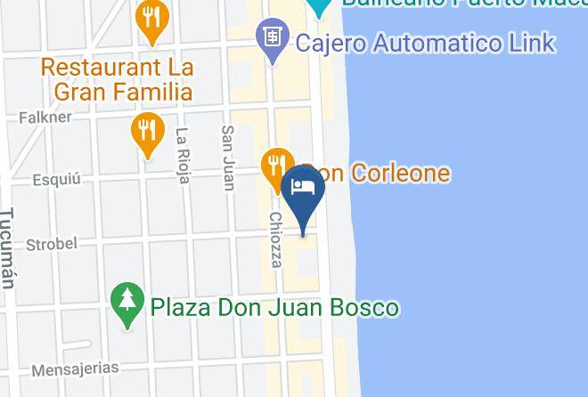 Mar Del Tuyu - Hotel Brisolei Maps