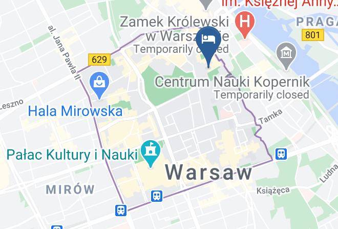 Warsaw - Hotel Bristol A Luxury Collection Hotel Warsaw Maps